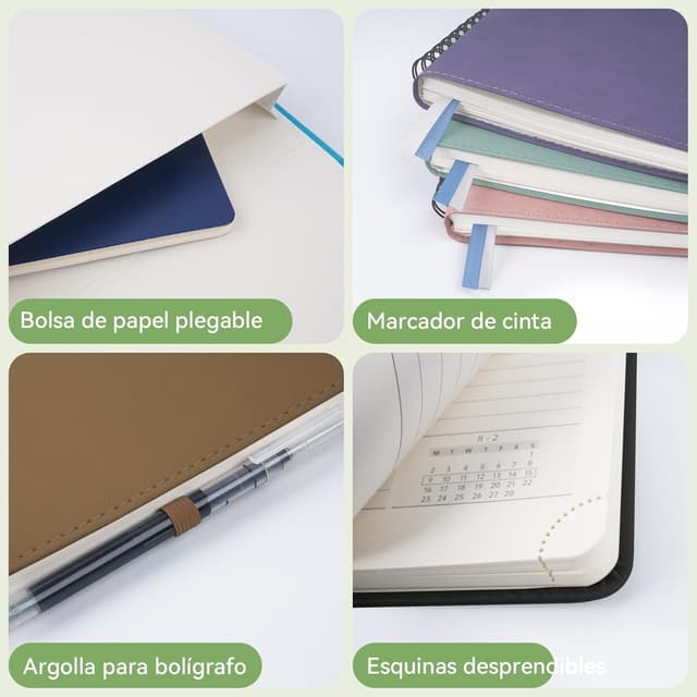 Thumbnail 5 de FEKSINO Agenda 2026 Semana A4 Marrón