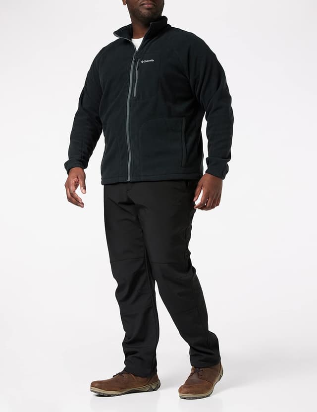 Detalle de Columbia Fast Trek II Fleece Full Zip Negro Hombre