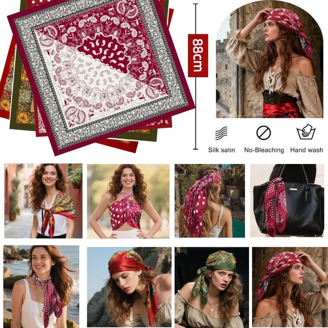 Thumbnail 5 de Kasahara Ensemble Accessoires Pirate Déguisement