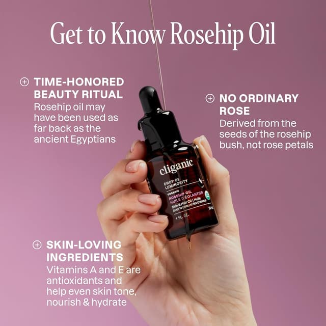 Thumbnail 2 de Cliganic Organic Rosehip Seed Oil 100%