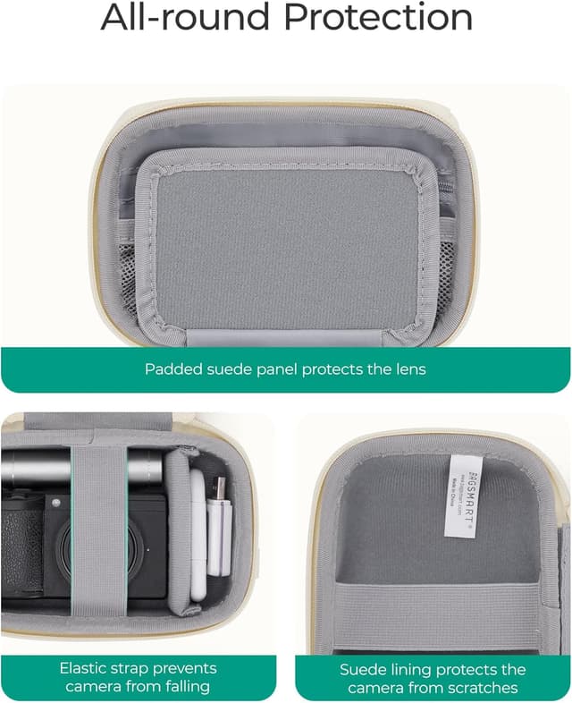 Thumbnail 4 de bagsmart Digitalkameratasche Schwarz 16,5×10,5×10 cm