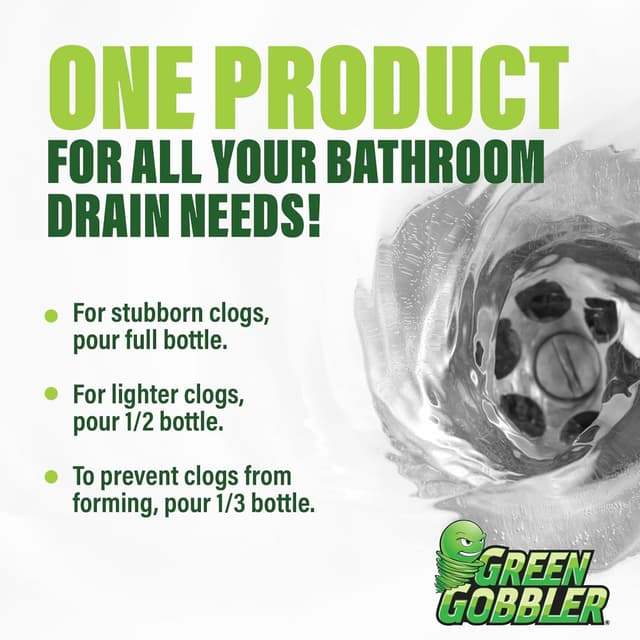 Thumbnail 3 de Green Gobbler Ultra Drain Cleaner, 2-Pack 🚽