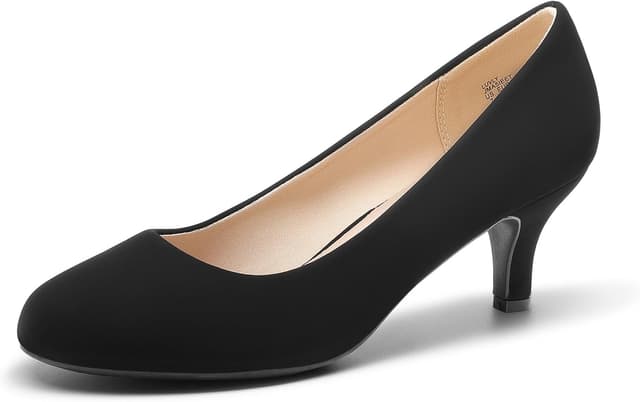 Detalle de DREAM PAIRS Women's Low Heel 2.5 Inch Pump Shoes