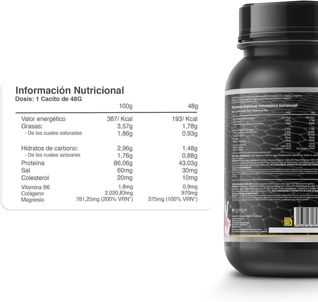 Thumbnail 6 de Healthy Fusion Whey Protein 1000g — Proteína con colágeno y magnesio 🍽