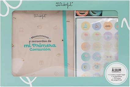 Imagen de Mr. Wonderful - Kit de álbum de recuerdos Primera Comunión 📸 en OfertitasTOP