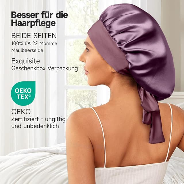 Thumbnail 1 de Umisleep Gorro de Seda de Morera 22 Mommes para Dormir 😴