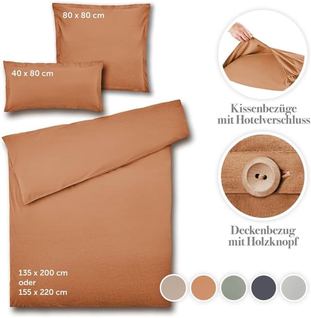 Thumbnail 5 de Blumtal Funda Nórdica 135x200cm 💫 Algodón Certificado Oeko-Tex