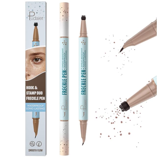 Detalle de Pudaier 2-in-1 Dual Ended Microblading Freckle Pen & Freckle Stamp (waterproof, up to 24H)