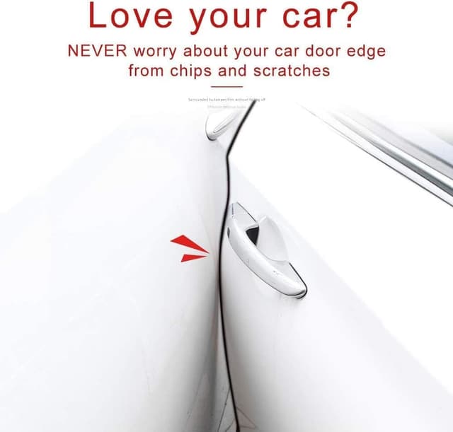 Detalle de Car Door Edge Guard Protector Strips (U-Shape) in Rubber – Door seal trim for metal edges, 4m roll