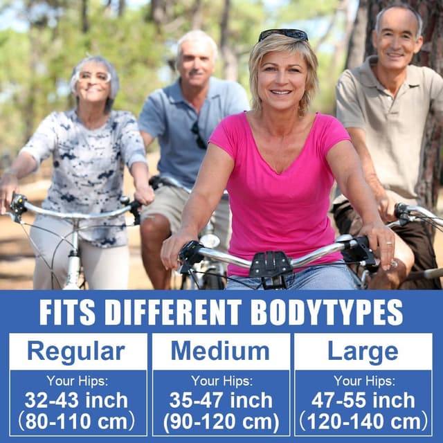 Detalle 2 de AOGOE Beckengurt 110 cm Hüftgurt