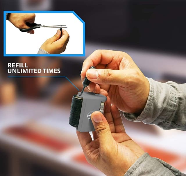 Detalle 2 de Seis cartuchos recambio sello ancho Vantamo 3 unidades