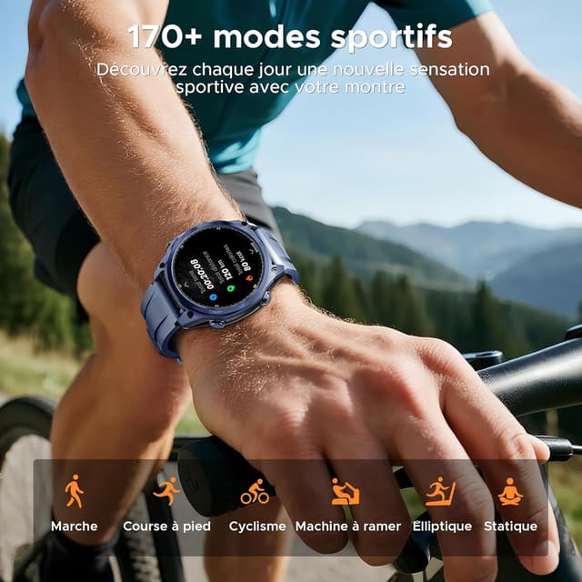 Thumbnail 6 de DOOGEE Anywise W1 Pro montre connectée 1,43"