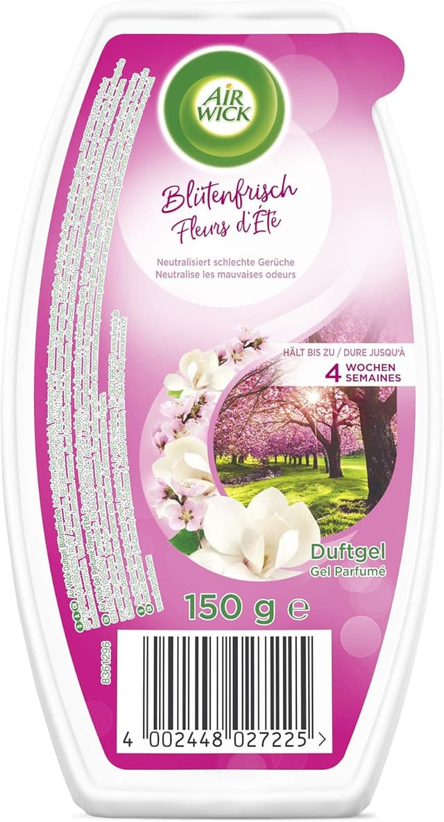 Detalle 2 de Air Wick Duftgel Blütenfrisch 6x150 ml