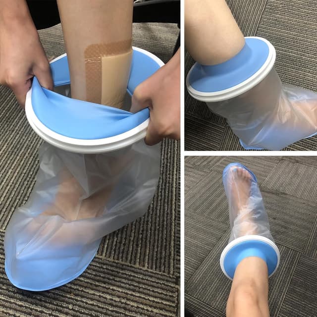 Thumbnail 1 de YUNCHI Protection de douche pour jambe étanche