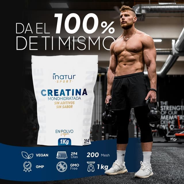 Detalle 2 de INATUR LAB Creatina Monohidratada 1kg