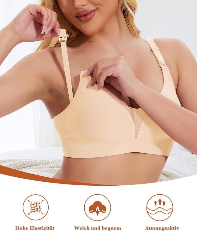 Thumbnail 1 de Jiuday Still BH ohne Bügel Große Brüste