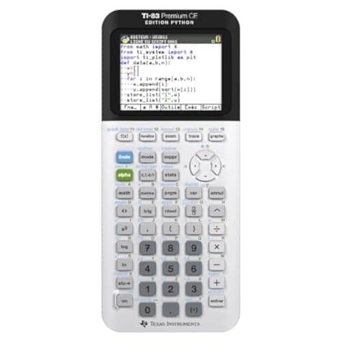 Imagen de Texas Instruments TI-83 Premium CE Python calculadora gráfica 1 unidad en OfertitasTOP