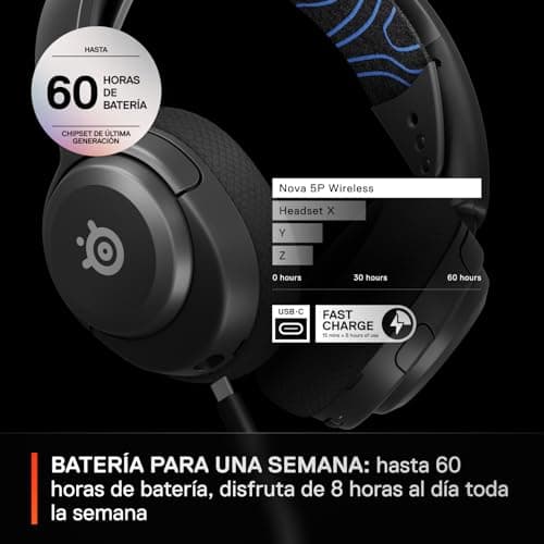 Thumbnail 4 de SteelSeries Arctis Nova 5P 60 h