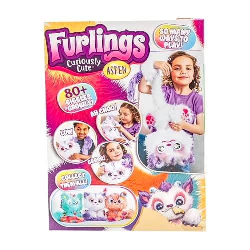 Thumbnail 7 de Furlings Mascota Interactiva Aspen, peluche yeti 80 reacciones