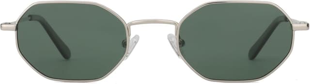 Detalle de ZENOTTIC Piccoli Ottagonali occhiali da sole polarizzati UV400 retrò in metallo