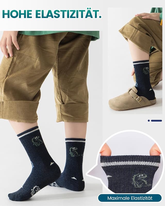 Thumbnail 6 de Kyopp Socken 10 Paar Kinder Crew Socks
