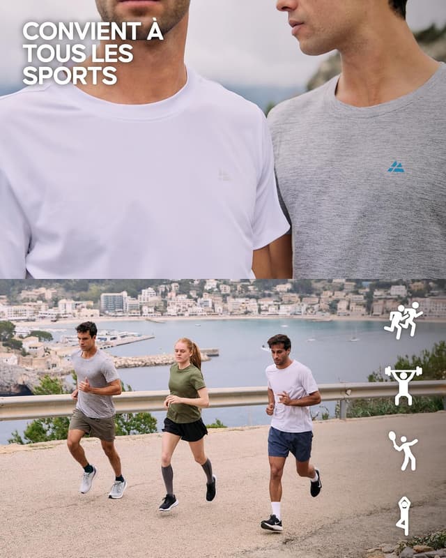 Thumbnail 1 de DANISH ENDURANCE T-Shirt Sport Technique 95% Polyester