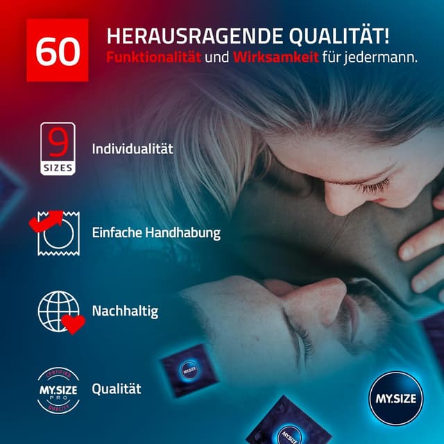 Thumbnail 4 de MY.SIZE PRO Kondom 60 mm 🛡