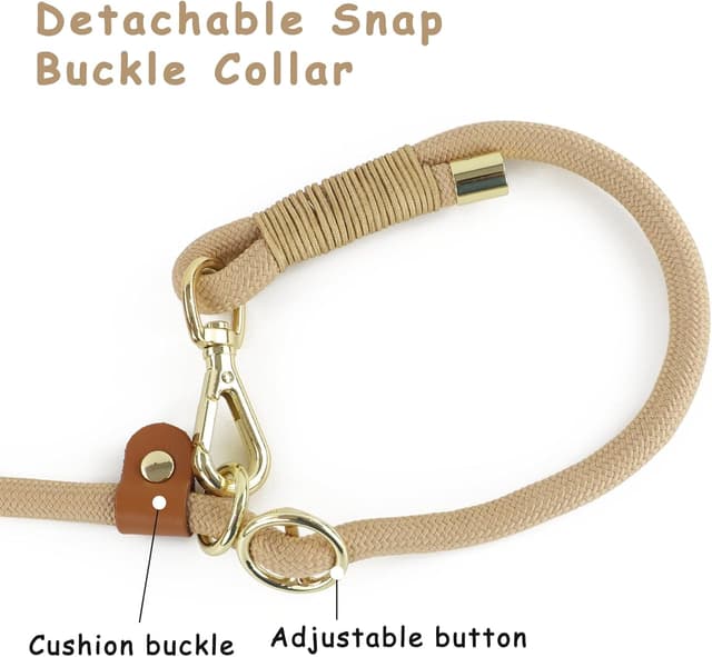 Detalle de Wolfone Rope double-ended dog lead 2.1 m