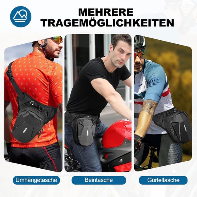 Thumbnail 6 de ISEYOU Beintasche Motorrad für 21 x 15 x 10 cm