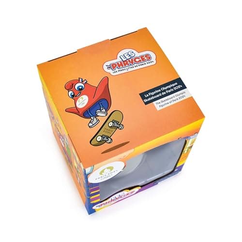 Detalle de Doudou et Compagnie Mascotte Phyrge Skateboard 13 cm ⚙