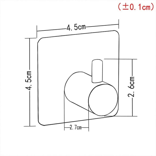 Thumbnail 5 de ZUNTO Ganci Adesivi 4 pezzi 🪝