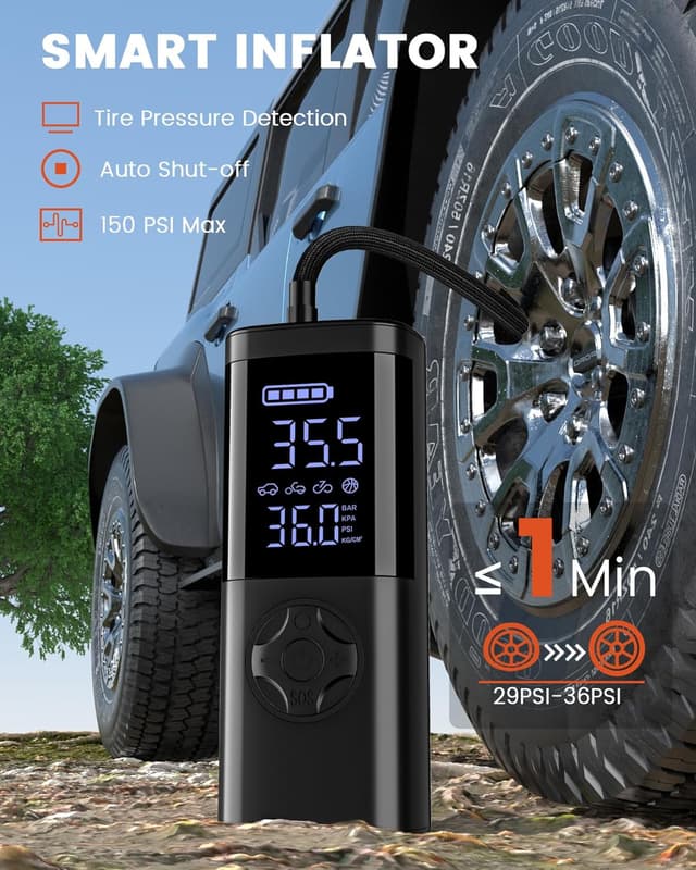 Detalle de TEMOLA Compressore Aria Portatile 150PSI