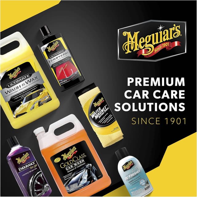 Detalle de Meguiar’s Gold Class Foaming Car Wash Cleaner (Gold Class) — Foam Cannon Ready, 5:1 Dilution
