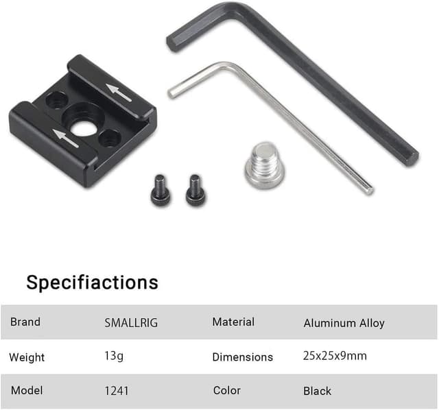 Thumbnail 6 de SMALLRIG 1241 Coldshoe-Adapter 25 mm