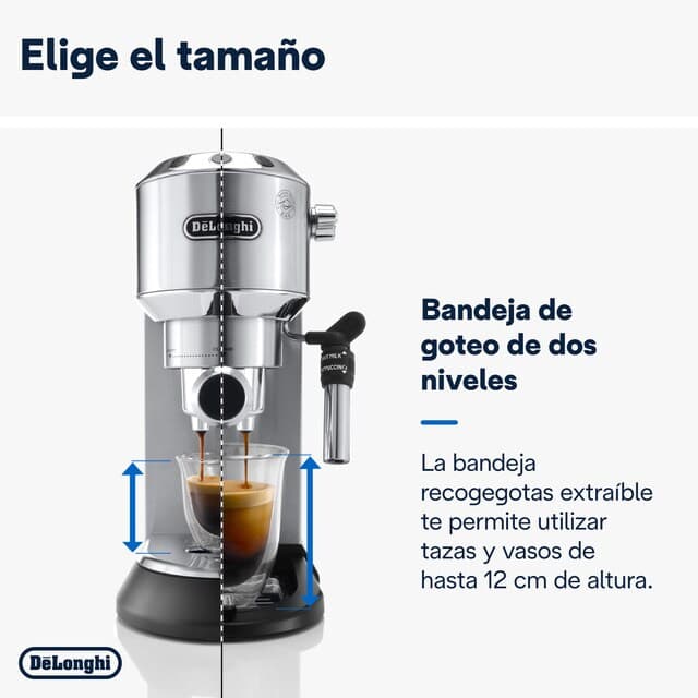 Thumbnail 4 de De'Longhi Dedica EC685.M cafetera espresso manual ☕