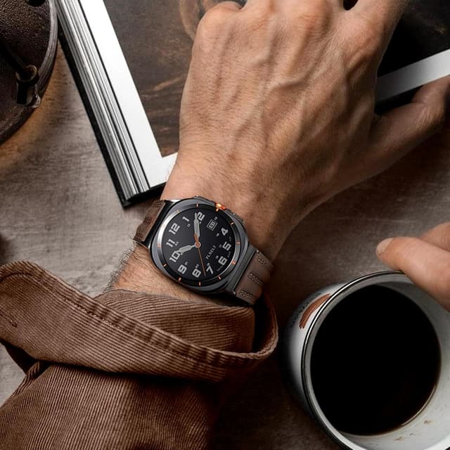 Thumbnail 6 de Tlselt Genuine Leather Band for Samsung Galaxy Watch Ultra 47mm (2024/2025)