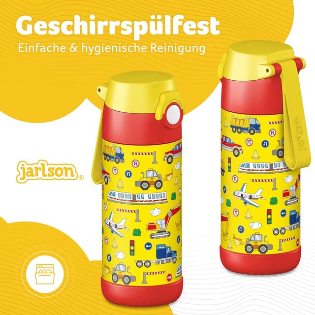 Thumbnail 3 de Jarlson MALI Trinkflasche Kinder Edelstahl 350ml