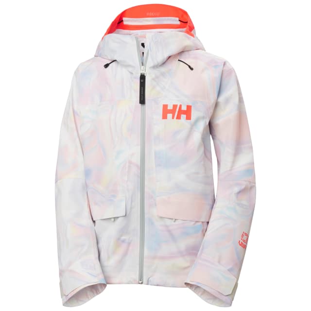 Detalle de Helly Hansen W Emiko Shell Jacket mujer, chaqueta de esquí