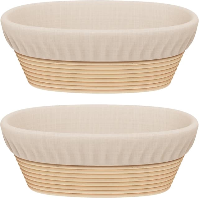 Imagen de Sondiko Oval Sourdough Proofing Basket 2-pack 🥖 en OfertitasTOP