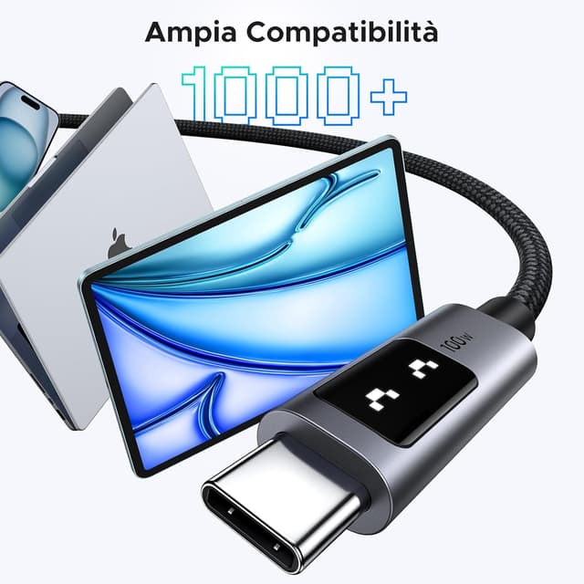 Thumbnail 3 de UGREEN Uno 100W Cavo USB C 1M