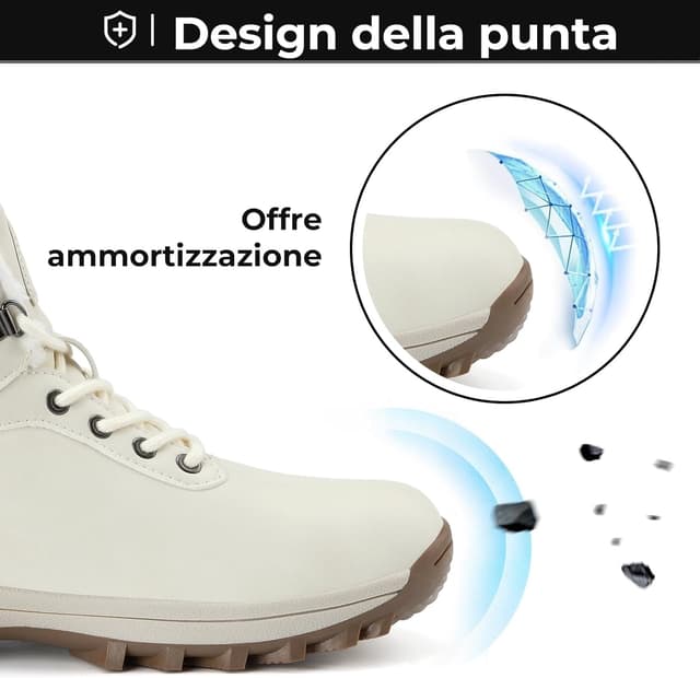 Thumbnail 4 de Mishansha Stivali da neve imbottiti uomo donna 36–48