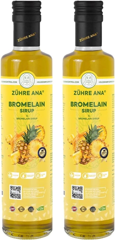 Detalle de Zühre Ana Bromelain Sirup 250 ml 🍹