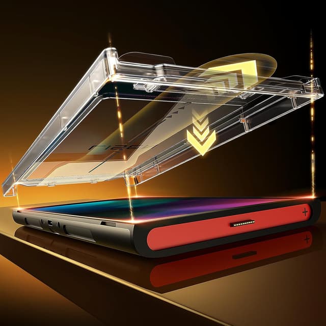 Detalle de LISEN Panzerglas für Nintendo Switch 2 – 2 Stück