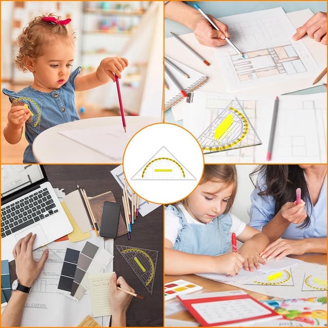 Thumbnail 6 de Vicloon Équerre géométrique 15,5 cm