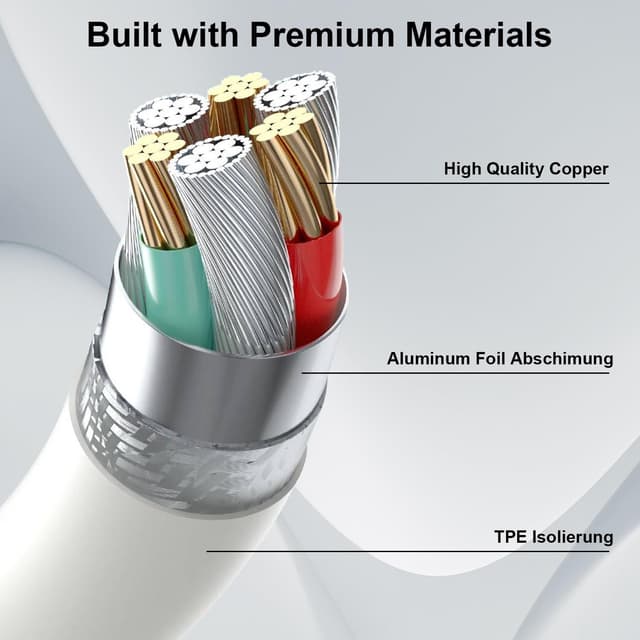 Detalle de USB-C to Lightning Cable 2M 2 Pack