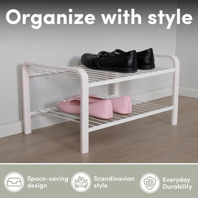 Detalle de LM 390 Schuhregal 470 mm Öko-Holz