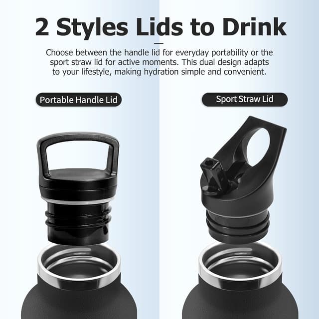 Detalle de Botella Agua 500ml Cantimplora térmica