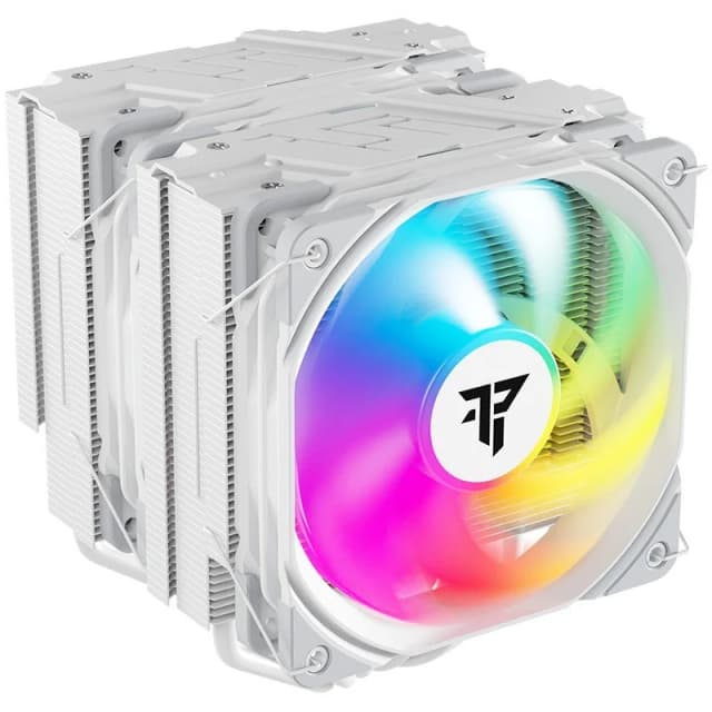 Detalle de Tempest Cooler 6Pipes Ventilador CPU 2x120 mm blanco 🖥