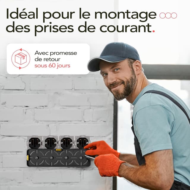 Thumbnail 6 de LAINFELD gabarit perçage prises 71 mm