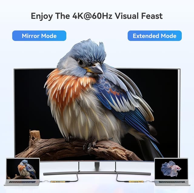 Thumbnail 2 de MOKiN 7‑in‑1 USB‑C Hub with 100W PD and HDMI 🔌